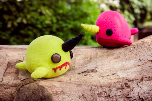 Narwal plushies