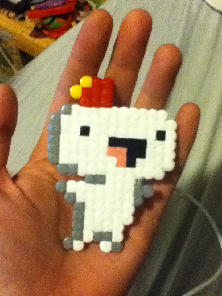 perler bead Fez