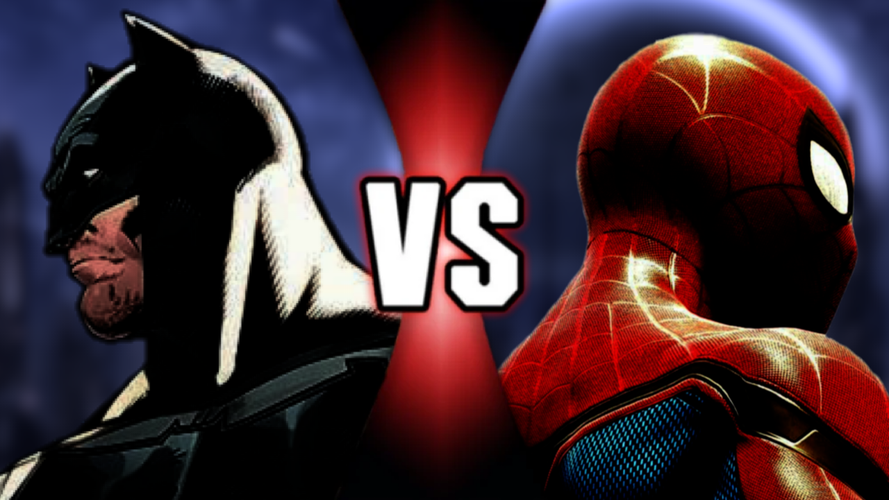 Batman VS Spider-Man (DC/Marvel) by JadonCurrington376 on DeviantArt