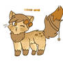 Butterscotch Sugar Cat Auction // CLOSED