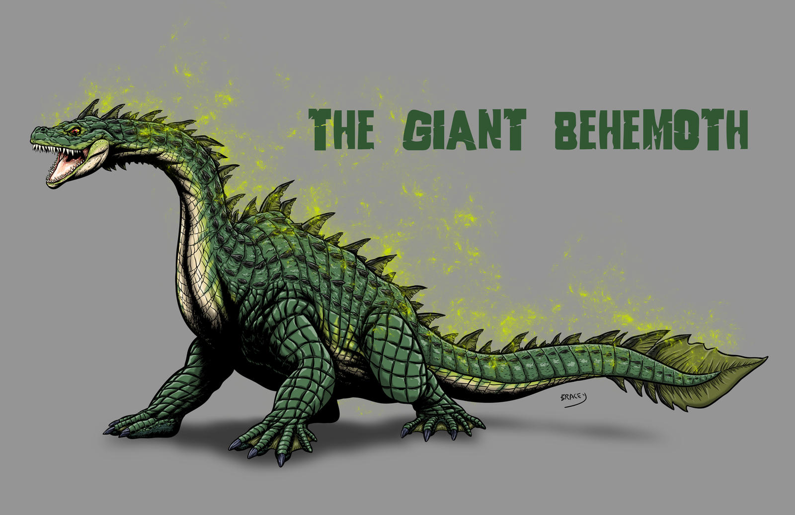 Kaiju Revamp - The Giant Behemoth by Bracey100 on DeviantArt