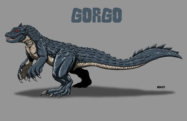 Kaiju Revamp - Gorgo by Bracey100