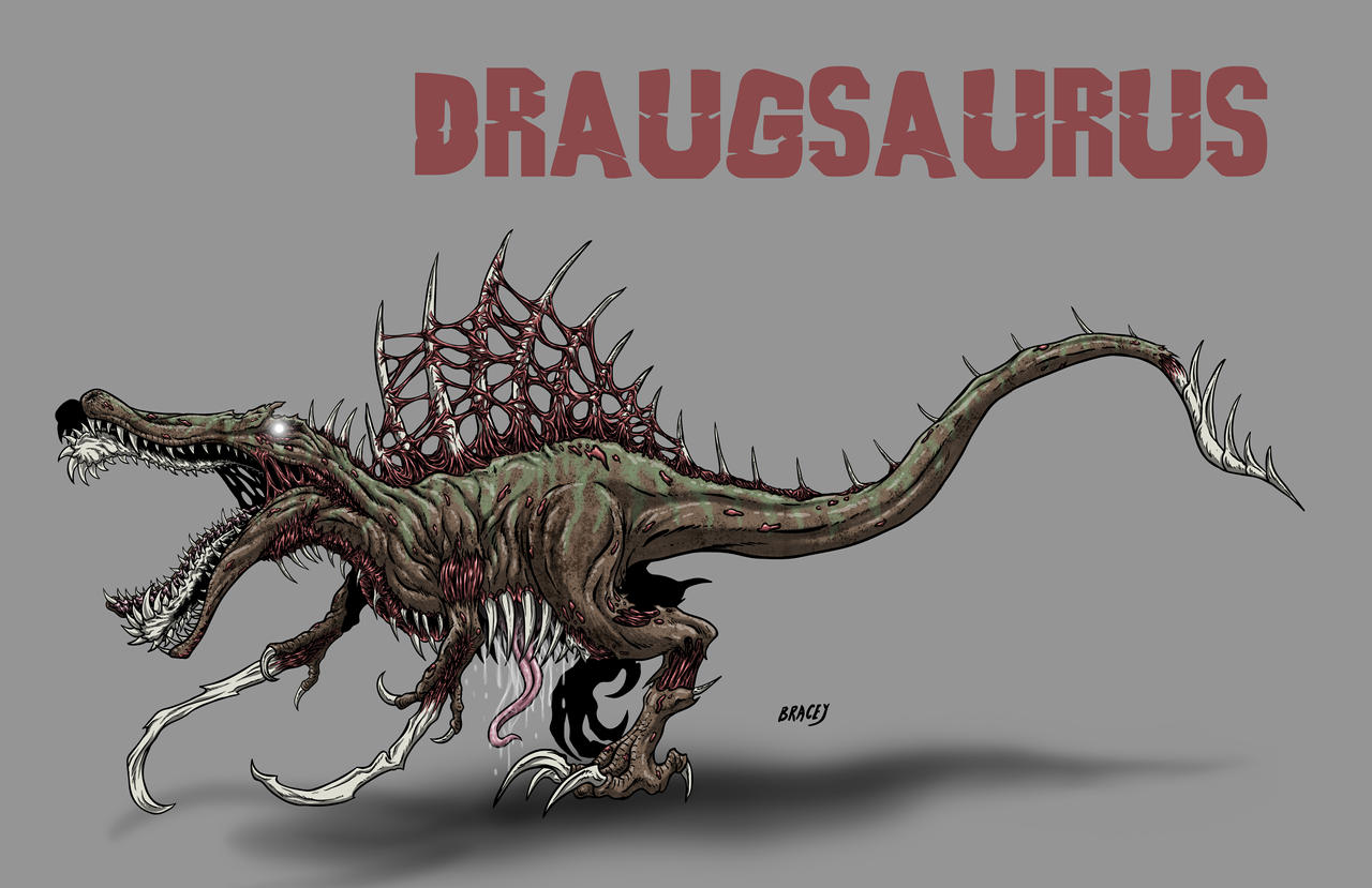 Kaiju Commissions - Draugsaurus