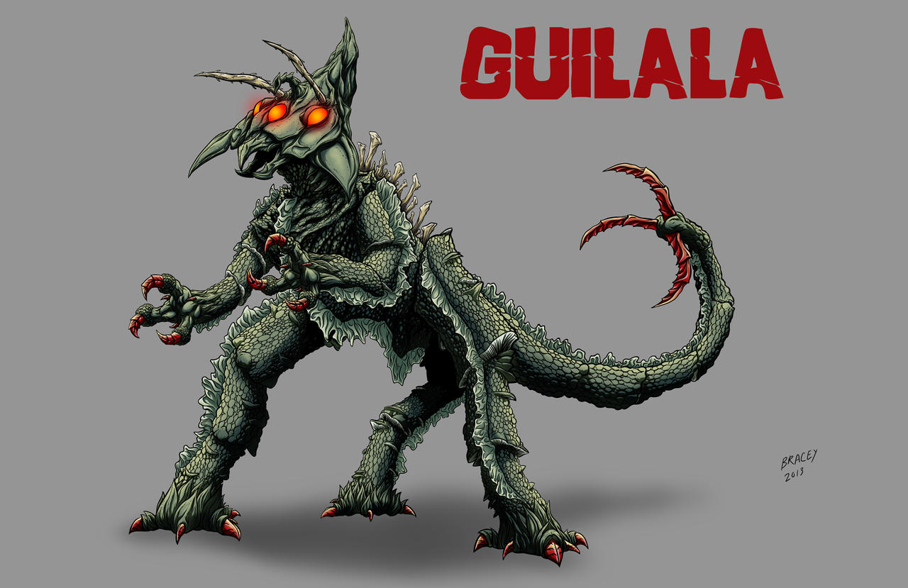 Kaiju Revamp Guilala By Bracey100 On DeviantArt kaiju-revamp-guilala-by-bracey100-on-deviantart