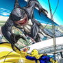 Mr Happy vs Carcharodon