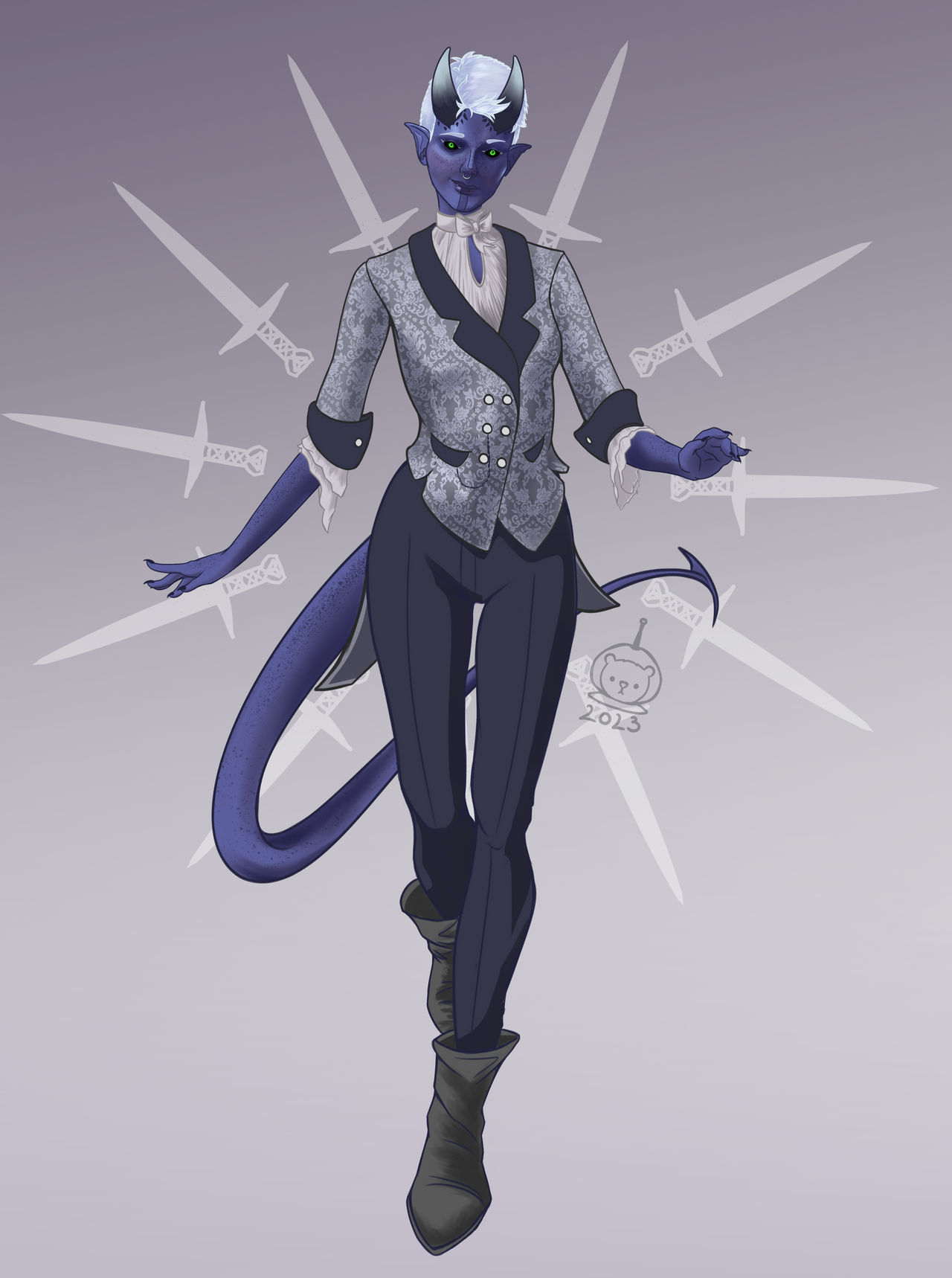 Arcane Trickster by nihilisticspacebear on DeviantArt