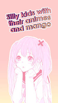 *+ Anime Manga Pink Girl Android Wallpaper +*