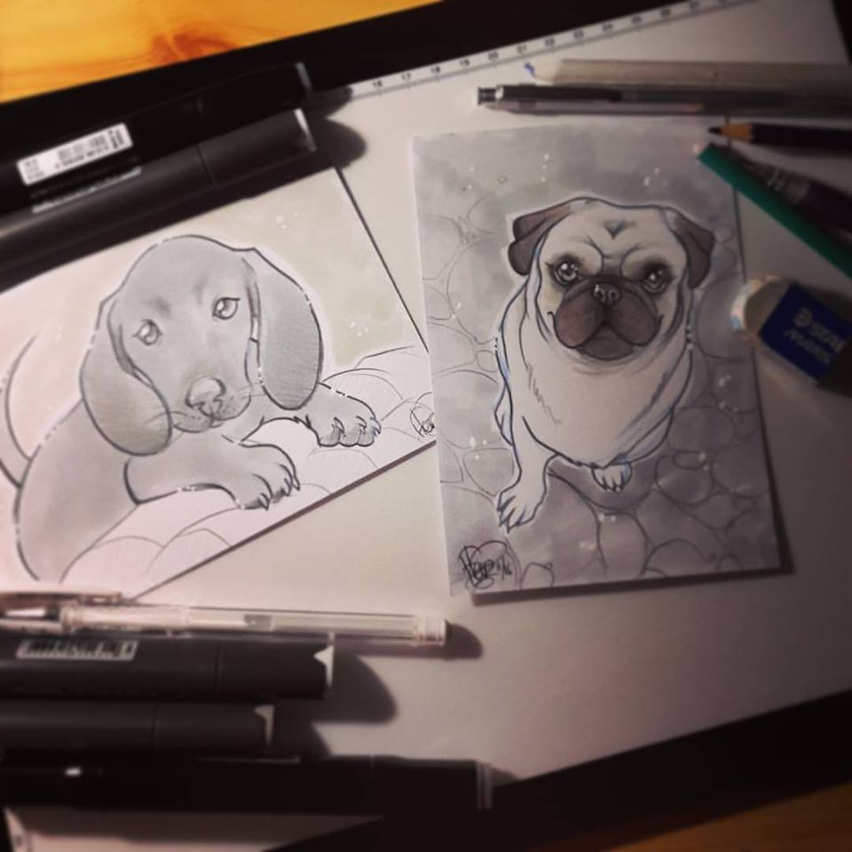 Sketch-dogs