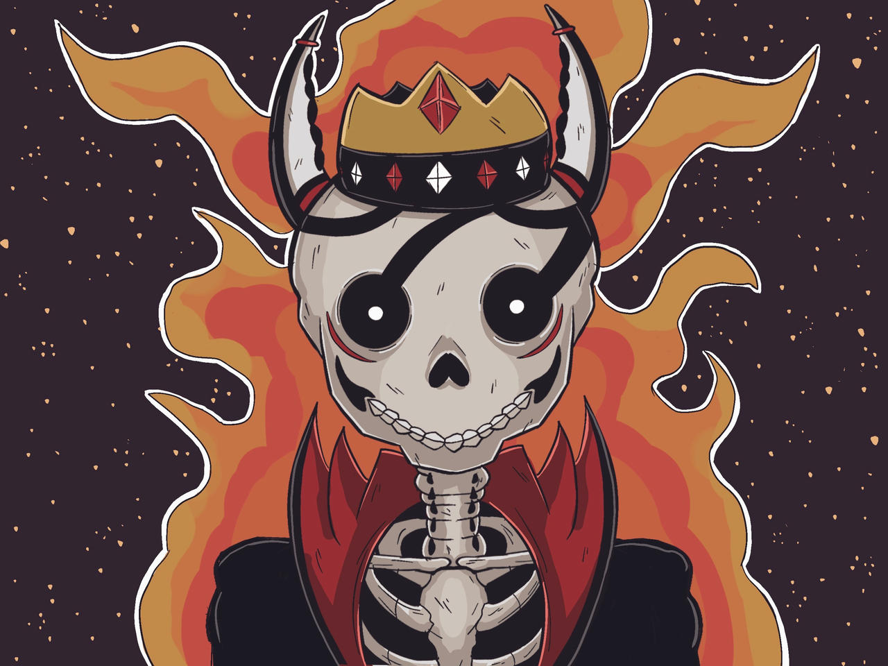 Skeleton OC by Ax3w on DeviantArt