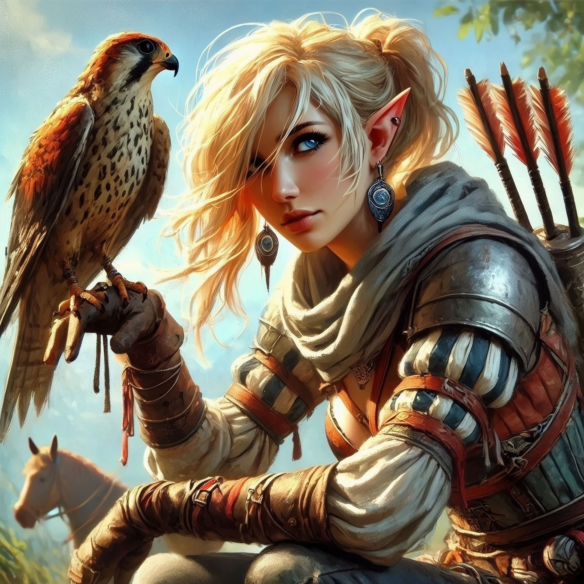 Falconer Ranger Ranger Falconer by Aluverse on DeviantArt