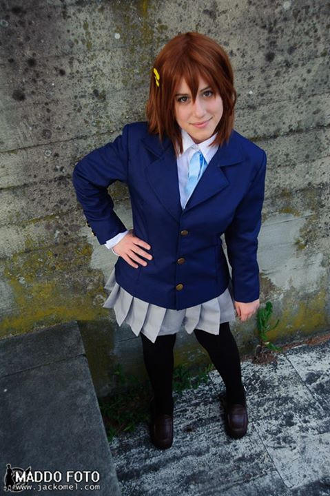 Portrait of yui hirasawa cosplay from k-on!