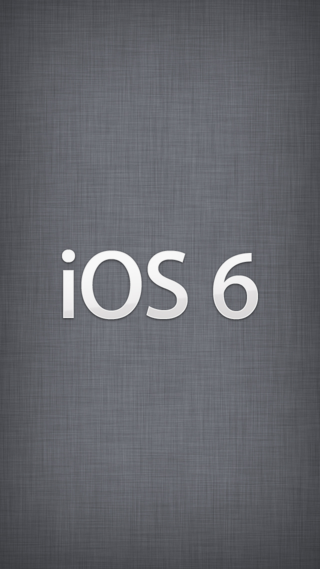 iOS6 Welcome wallpaper iPhone 5 Retina (640x1136)