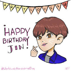 Jin birthday