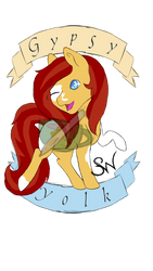 Pony Badge: Gypsy Yolk