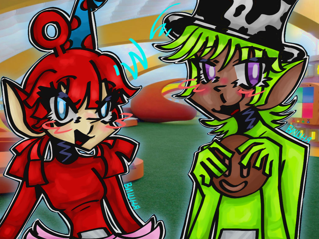 Party Time Po and Dipsy by Cake4Cherry on DeviantArt