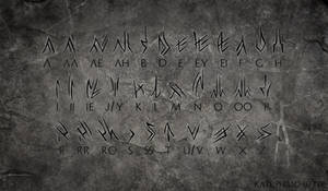 Aerie Draconic Rune Alphabet