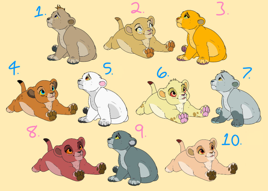 Cublet Adopts (MOVED) by Passionfruit01 on DeviantArt