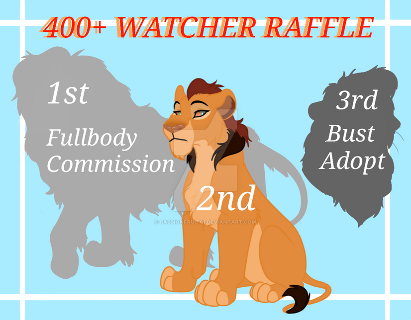 Raffle Reminder (Ending August 21st) by Passionfruit01 on DeviantArt