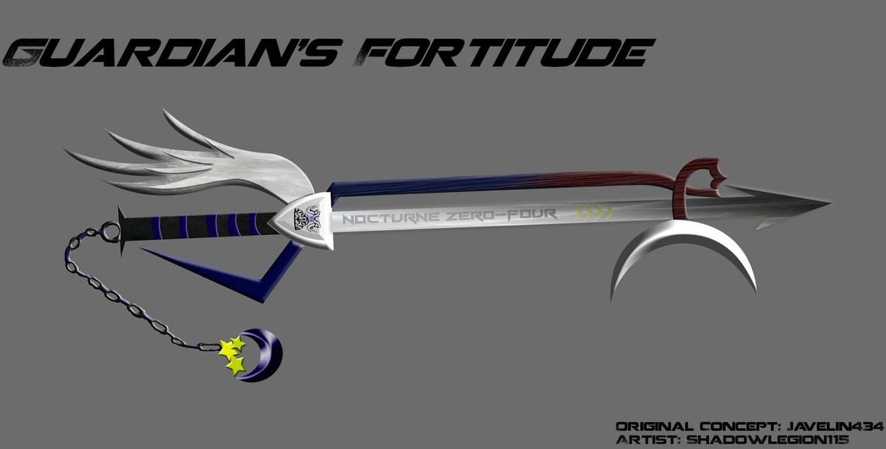 Guardian Keyblade OC Keyblade: Guardian's Fortitude by Javelin434 on DeviantArt