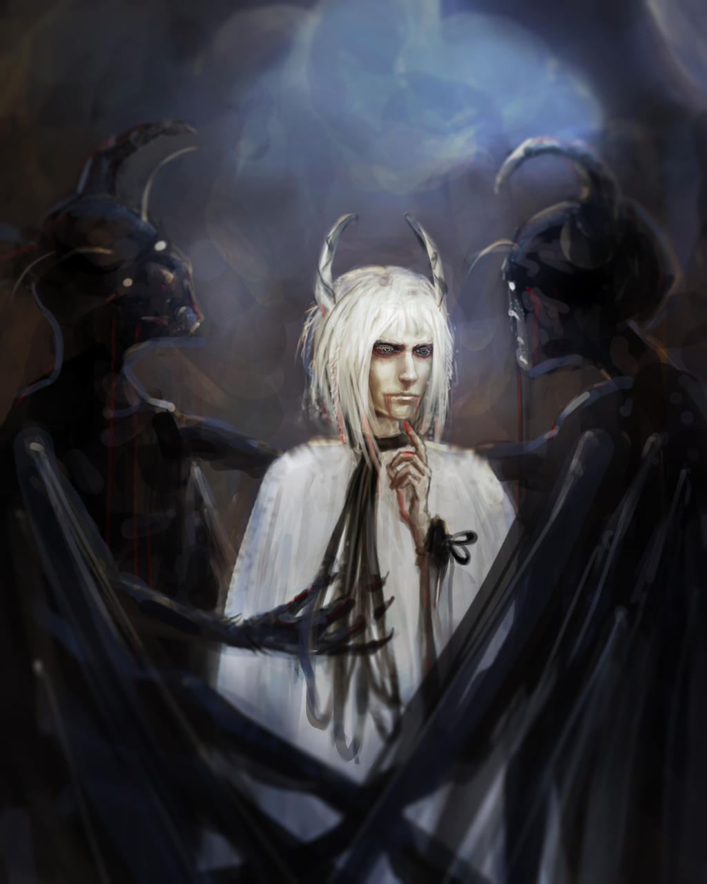 Demonic Insect devil and demonic insects by jedera01 on DeviantArt