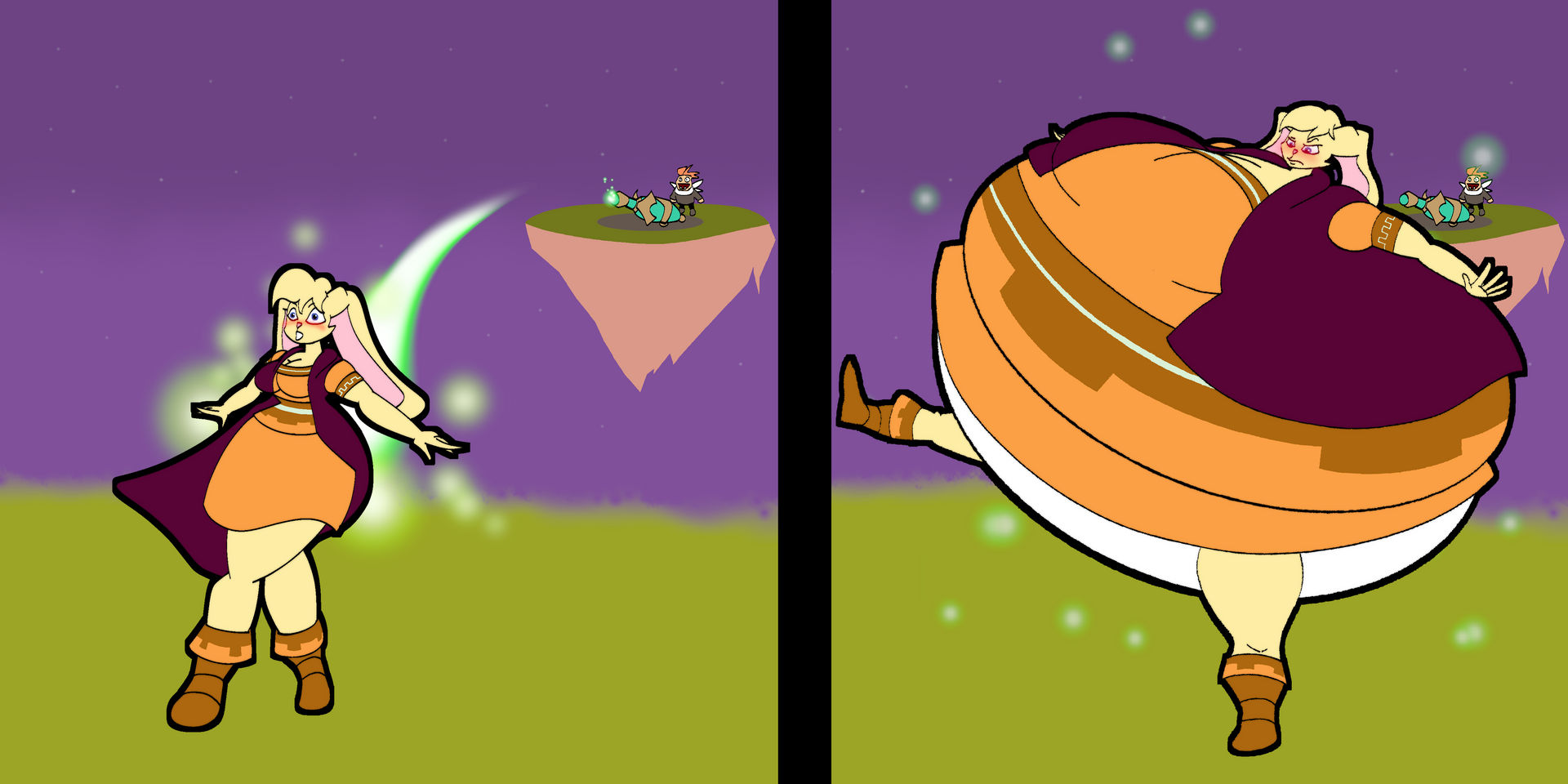 Water Inflation Animation Roly Bianca Roly Poly Inflation by CptCrutch on DeviantArt