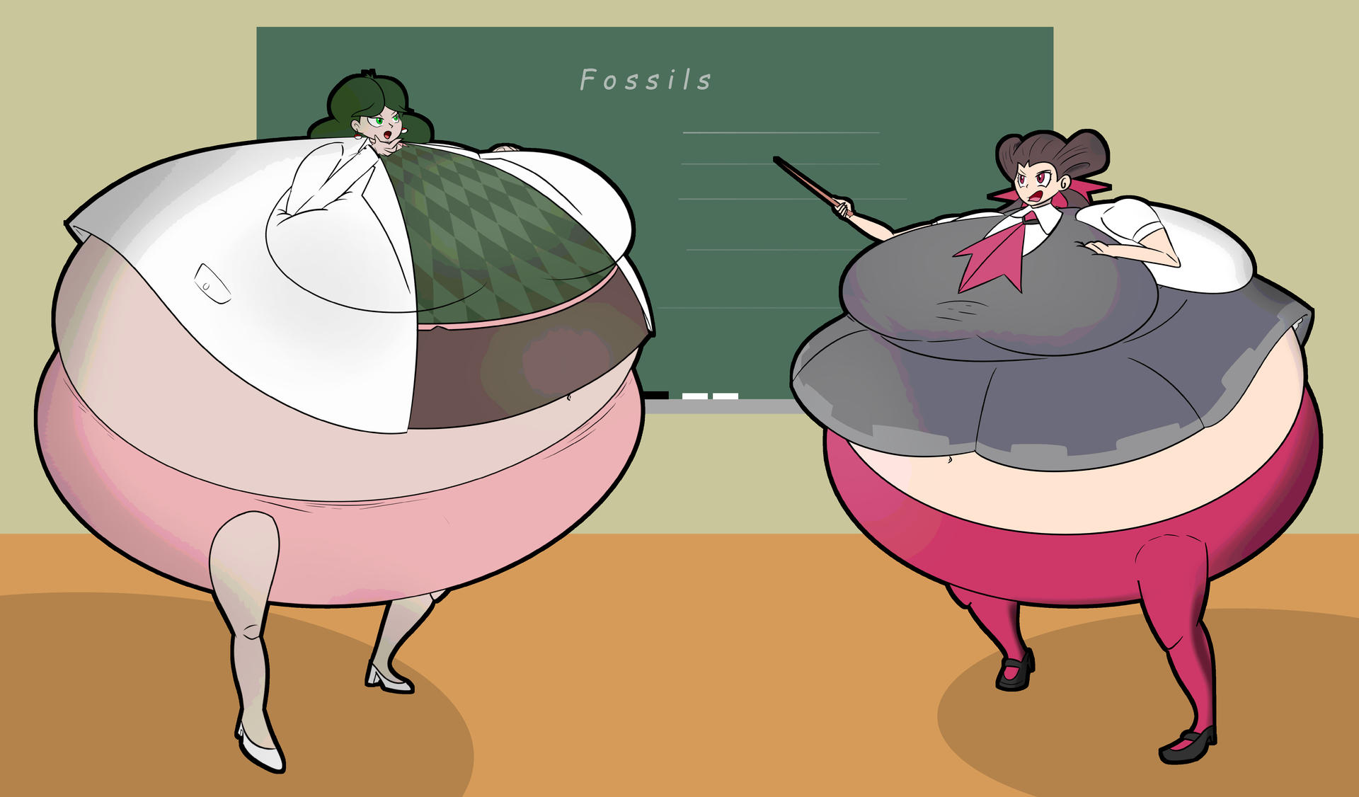 Mha Roly Poly Roly Poly Roxanne and Holly by CptCrutch on DeviantArt