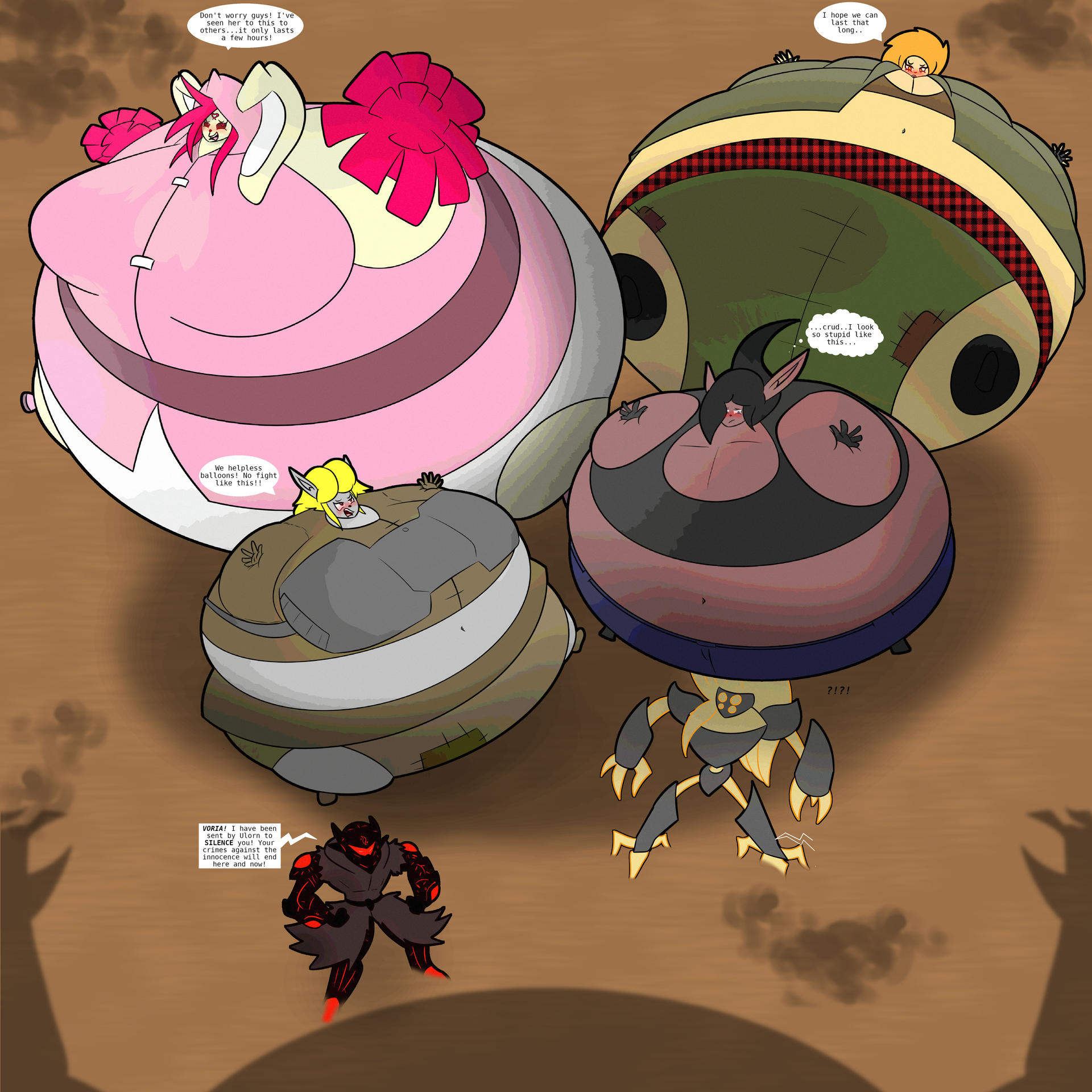 Overwatch Inflatioon Voria's Inflation Battle by CptCrutch on DeviantArt