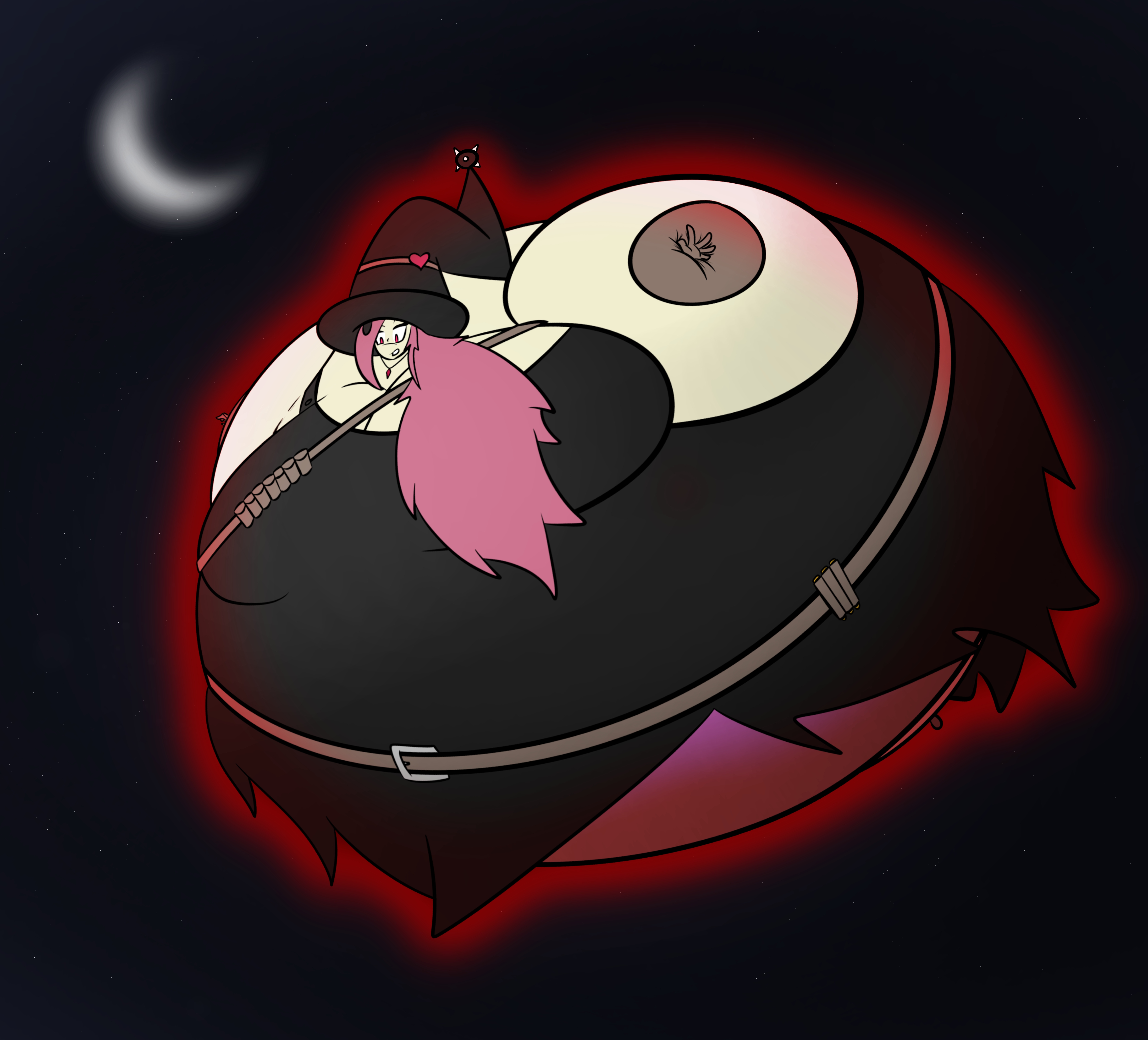 Deviantart Inflation Itchy Erin Witch Inflation by CptCrutch on DeviantArt