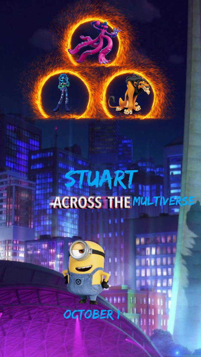 Multivers Poster Stuart across the multiverse poster by Walkingwithdinoof on DeviantArt