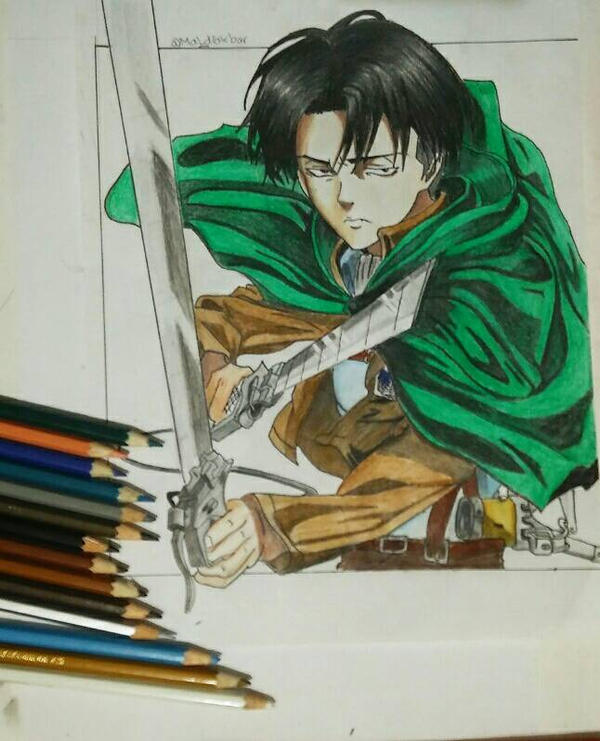 Rivaille ackerman (Attack on titan) drawing