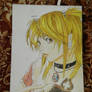 Drawing Misa (Death Note)