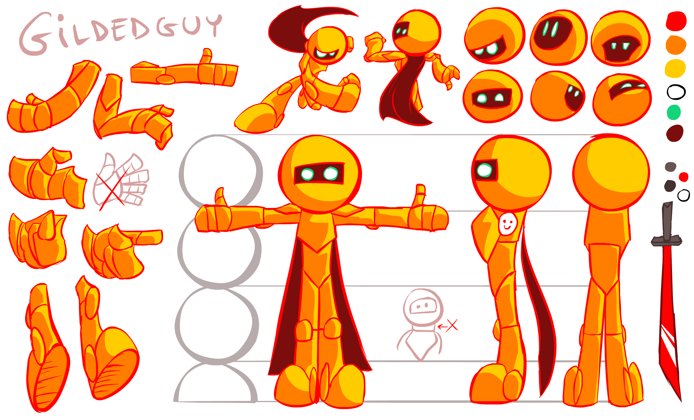 Gildedguy Model Sheet By Gildedguy On DeviantArt gildedguy-model-sheet-by-gildedguy-on-deviantart