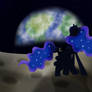 Luna on the Moon