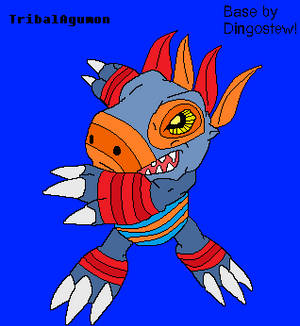 Digimon - TribalAgumon