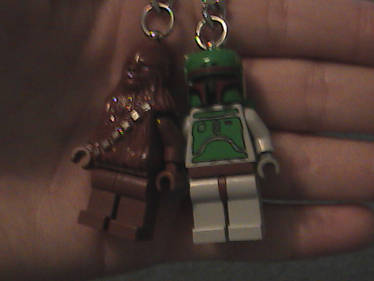 Chewbaca and Boba Fett