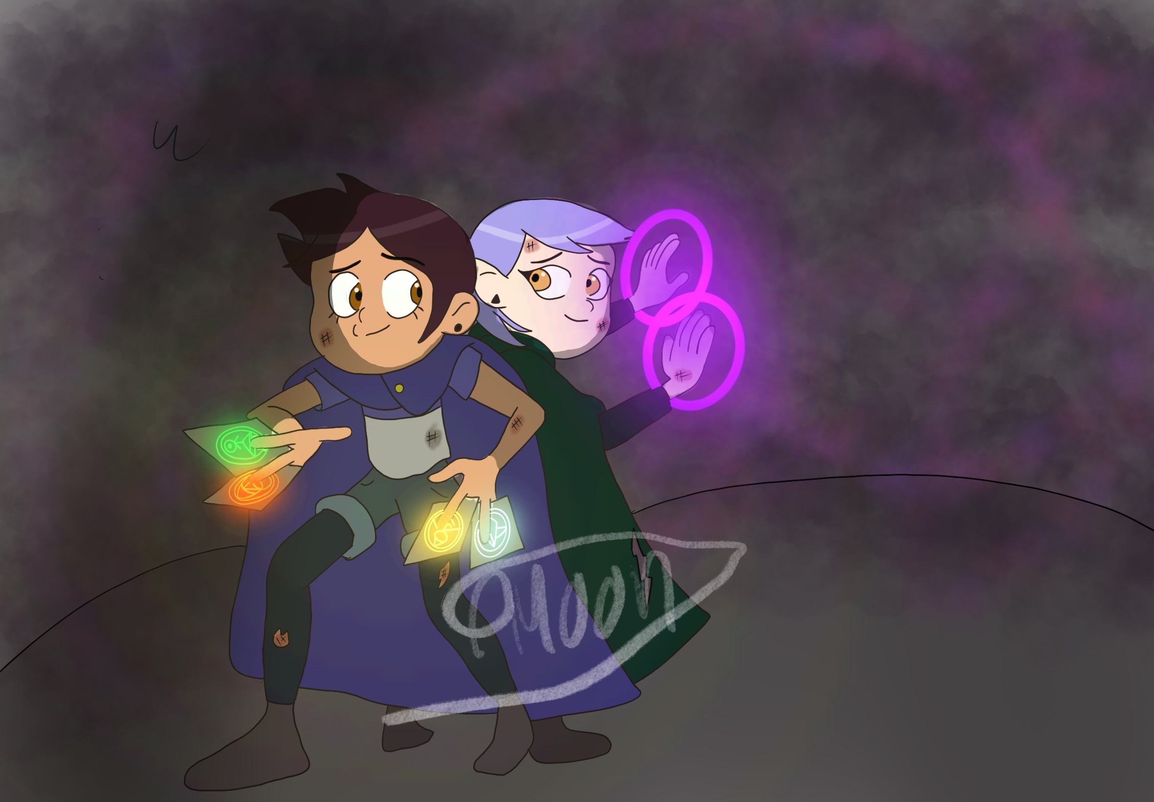 Stay away from my Luz by Proteusmoon on DeviantArt