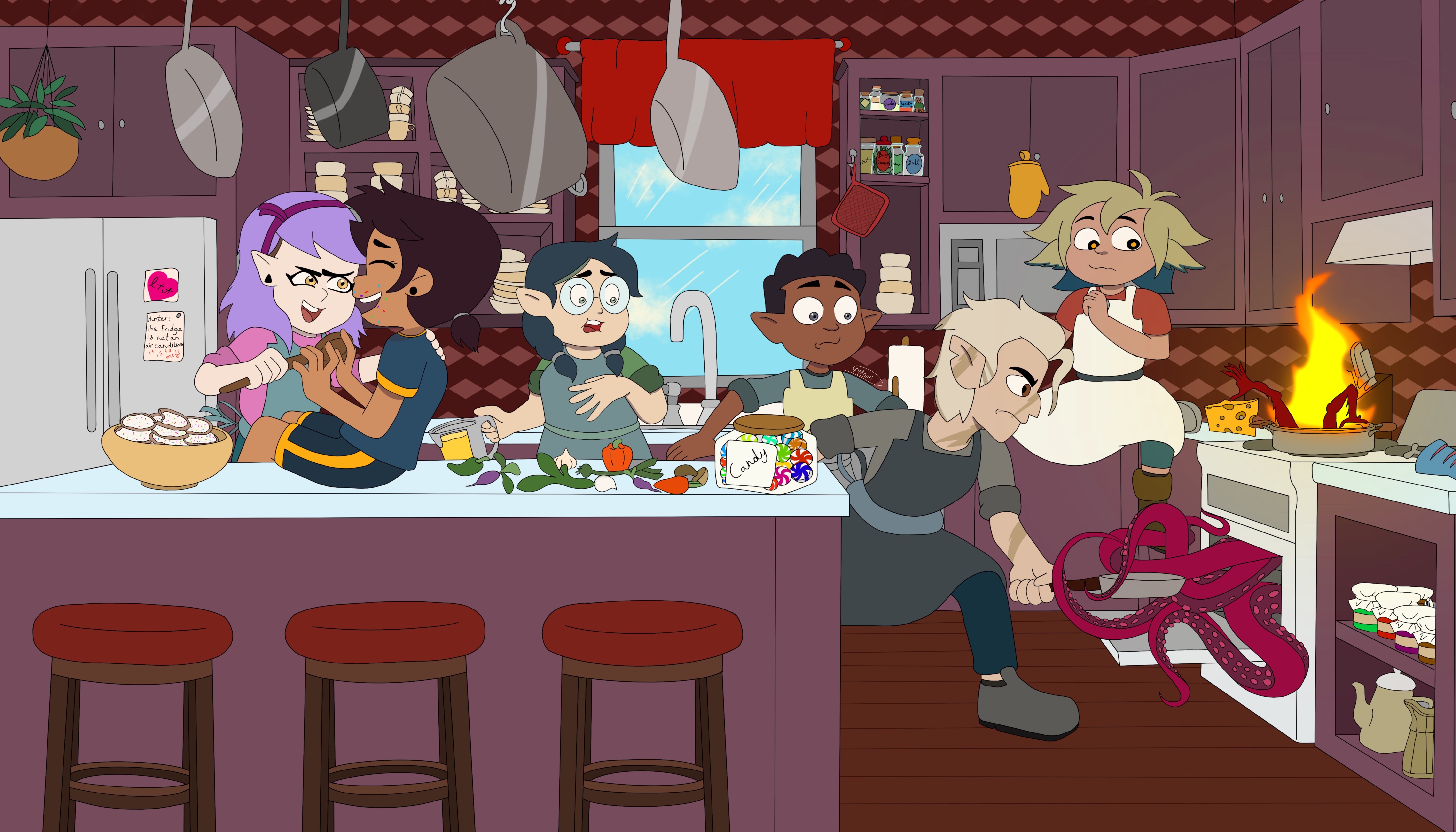 Cooking Chaos by Proteusmoon on DeviantArt