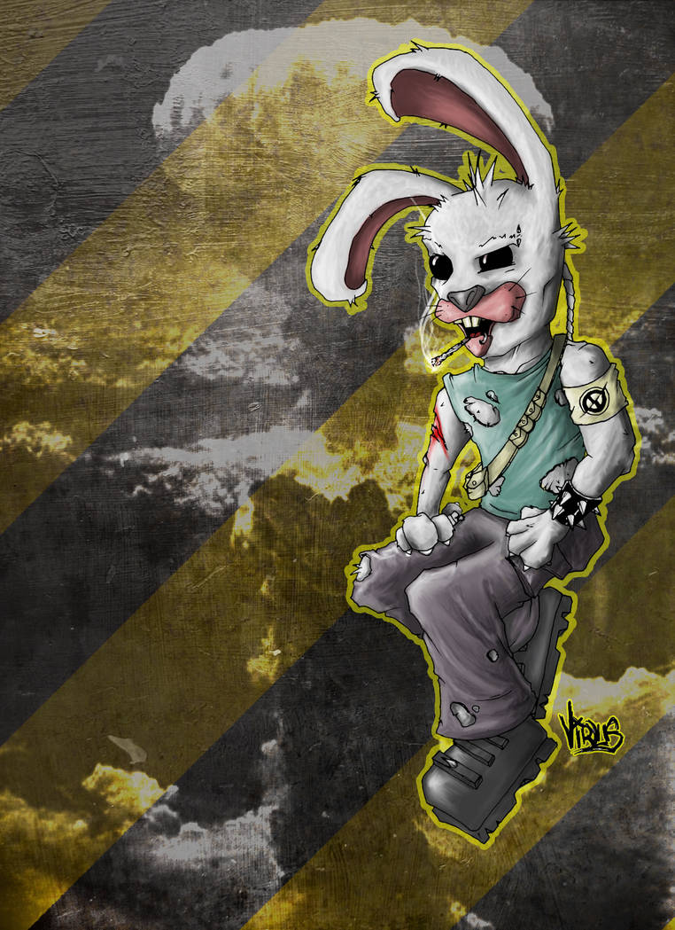 Revolutionary Rabbit by suicidalmosher on DeviantArt