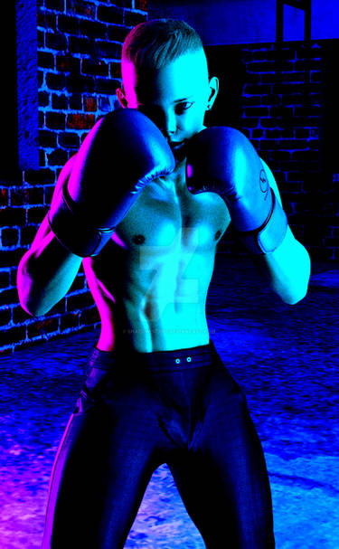 NeonlightArt boxer 01