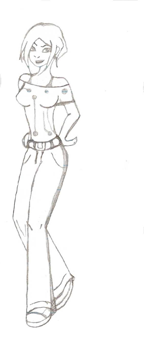 Ro cleaned up sketch by jenjensatan on DeviantArt