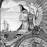 Aztec Warrior - Original