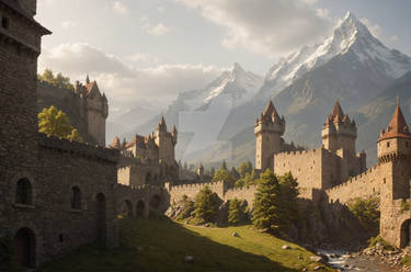 Castle Background by Burtn on DeviantArt