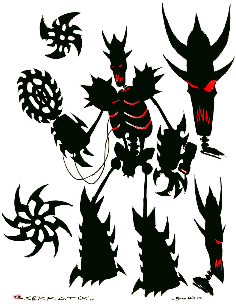The Serratix by strickart
