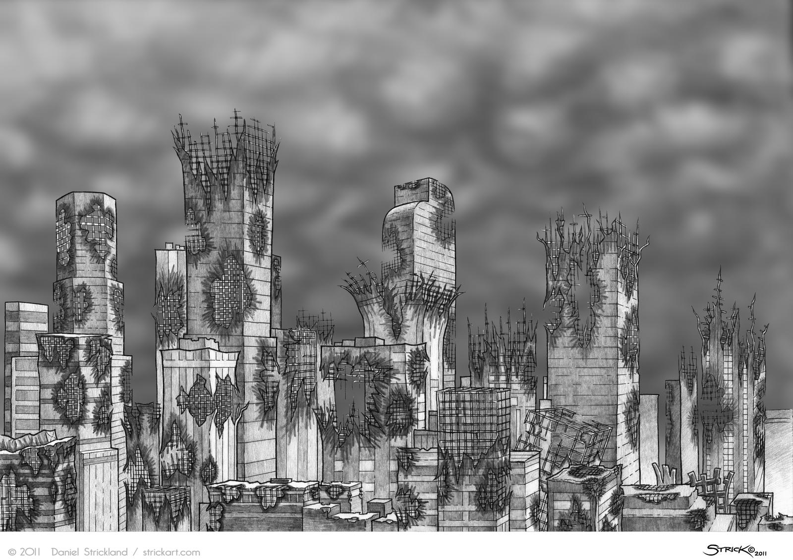 City Ruins shade by strickart