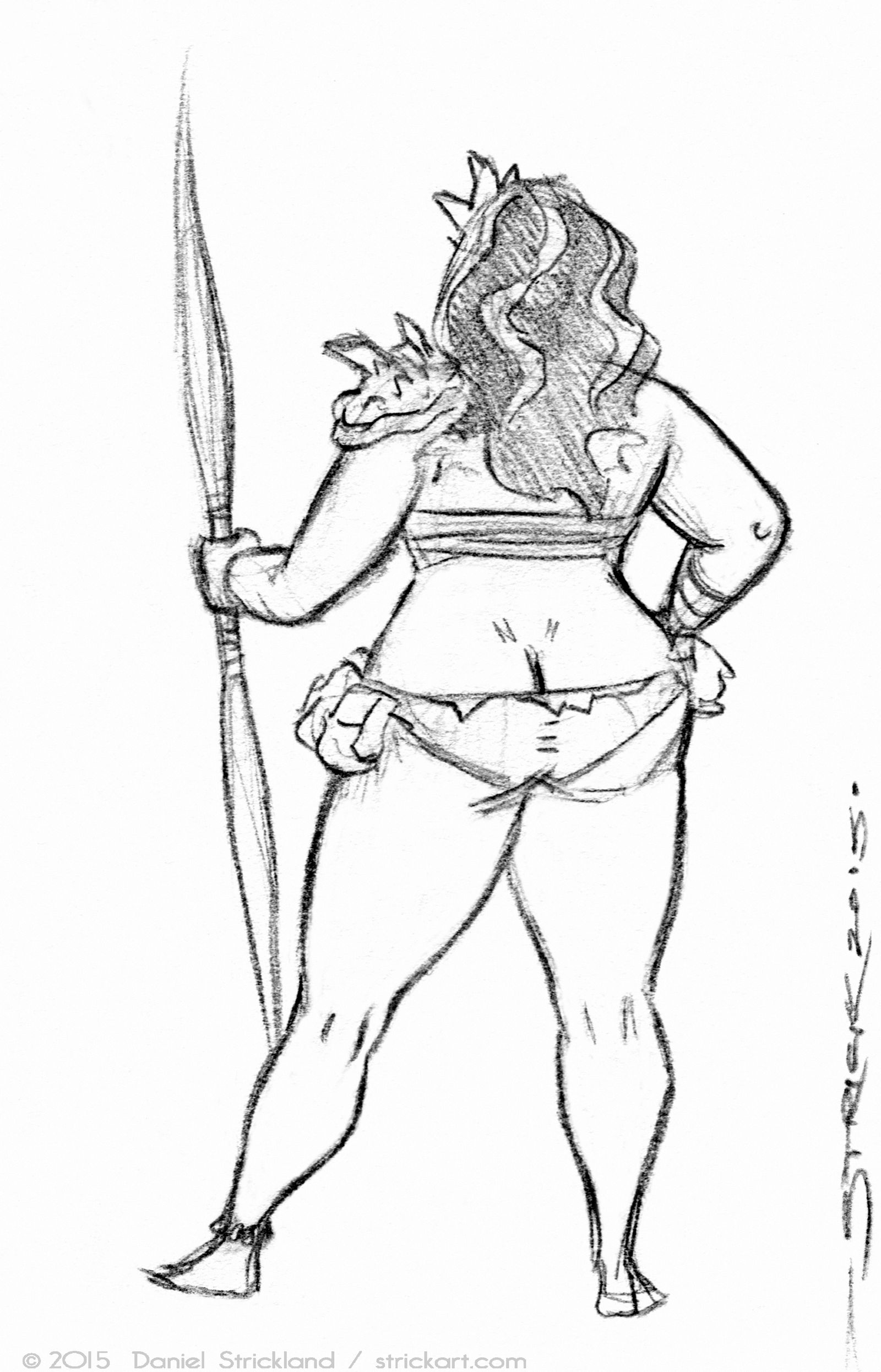 JENN character sketch 3 by strickart
