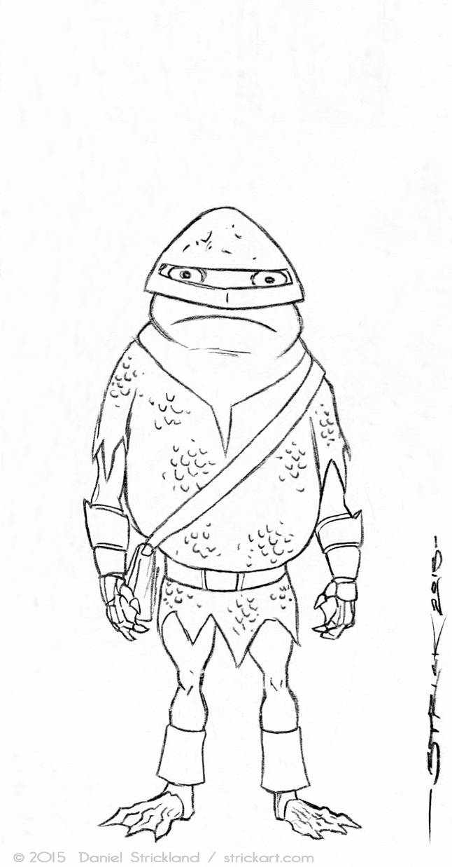 Frog General sketch 1 by strickart