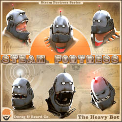 Steam Fortress Heavy Bot