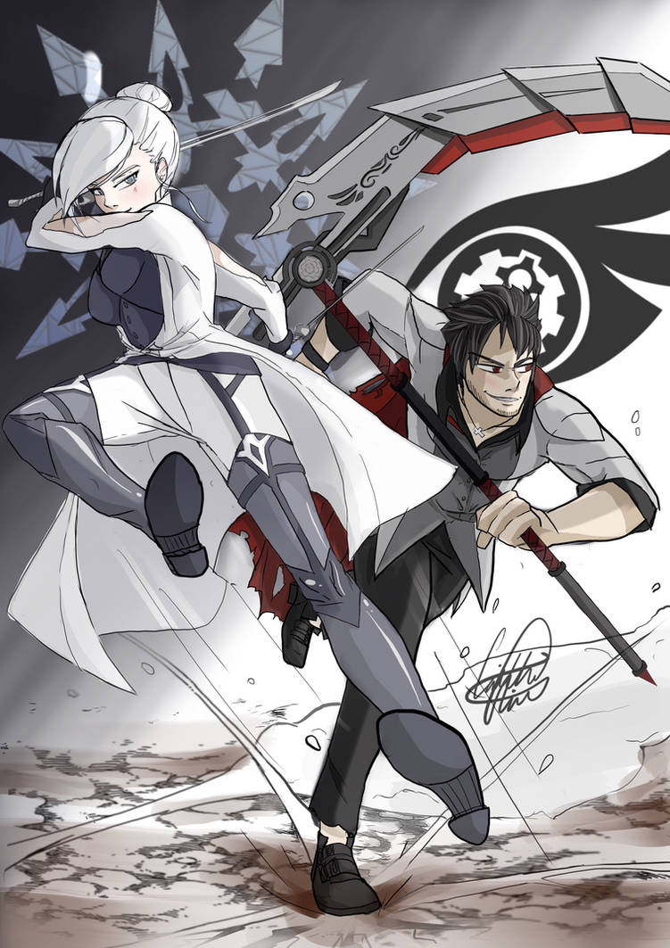 Qrow and Winter by CaitlinCrafts on DeviantArt