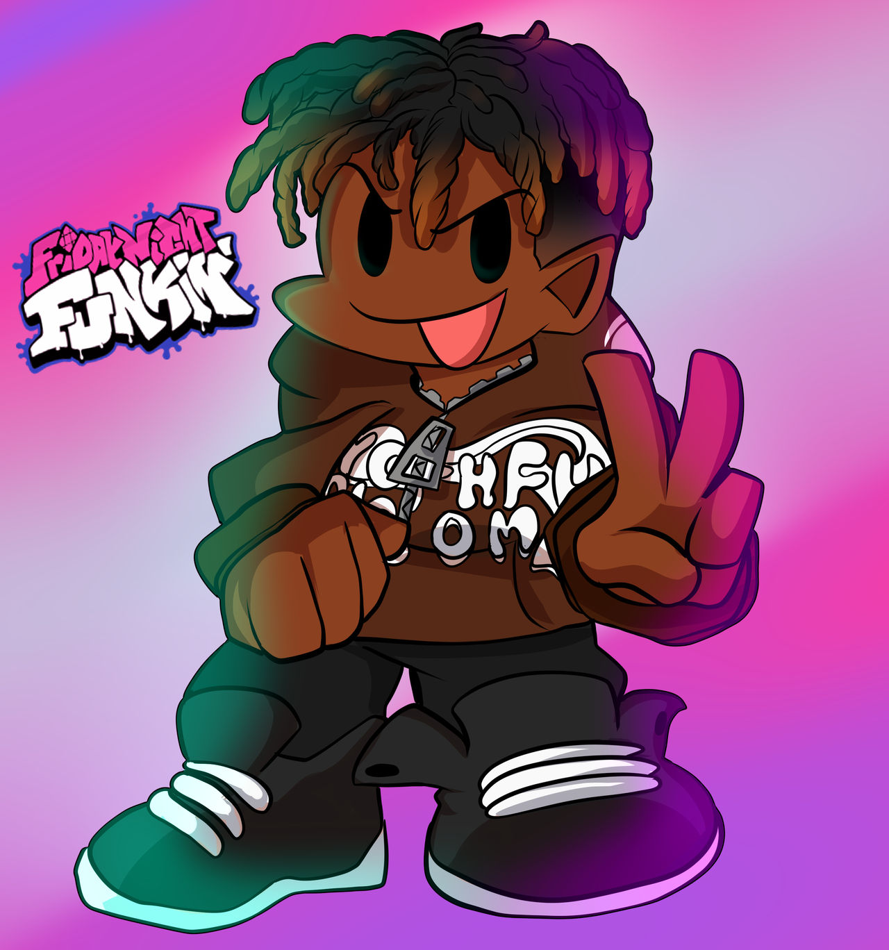 Fnf Style Computer Fnf Style Commission by mojmojsanna on DeviantArt