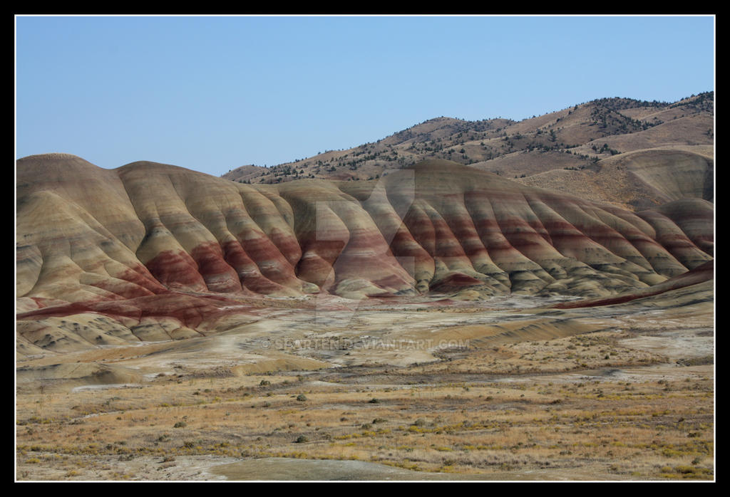 Painted Rounded Hills Painted Hills by Sparten on DeviantArt